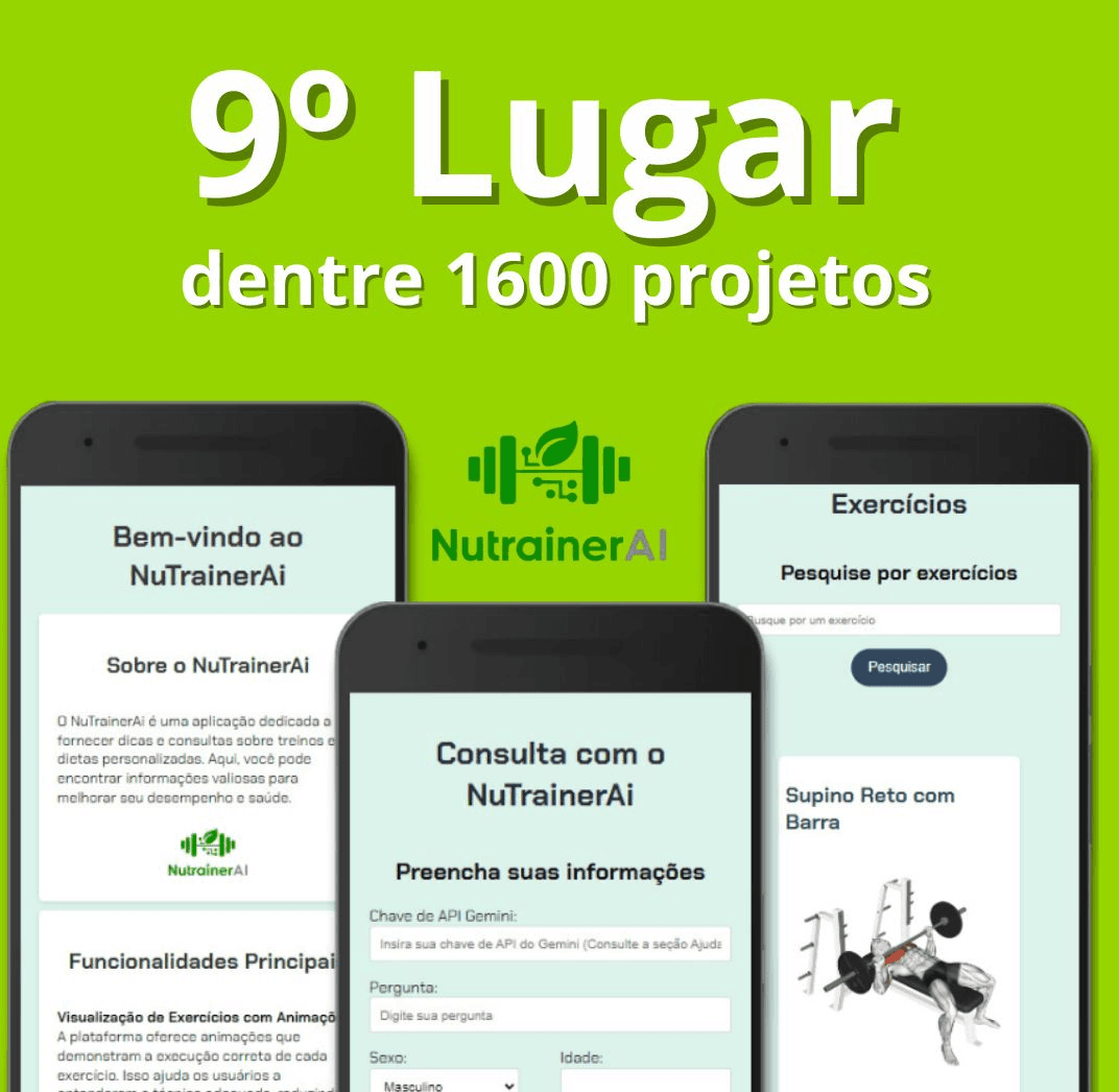 Finalista na Imersão Dev – Alura & Google
